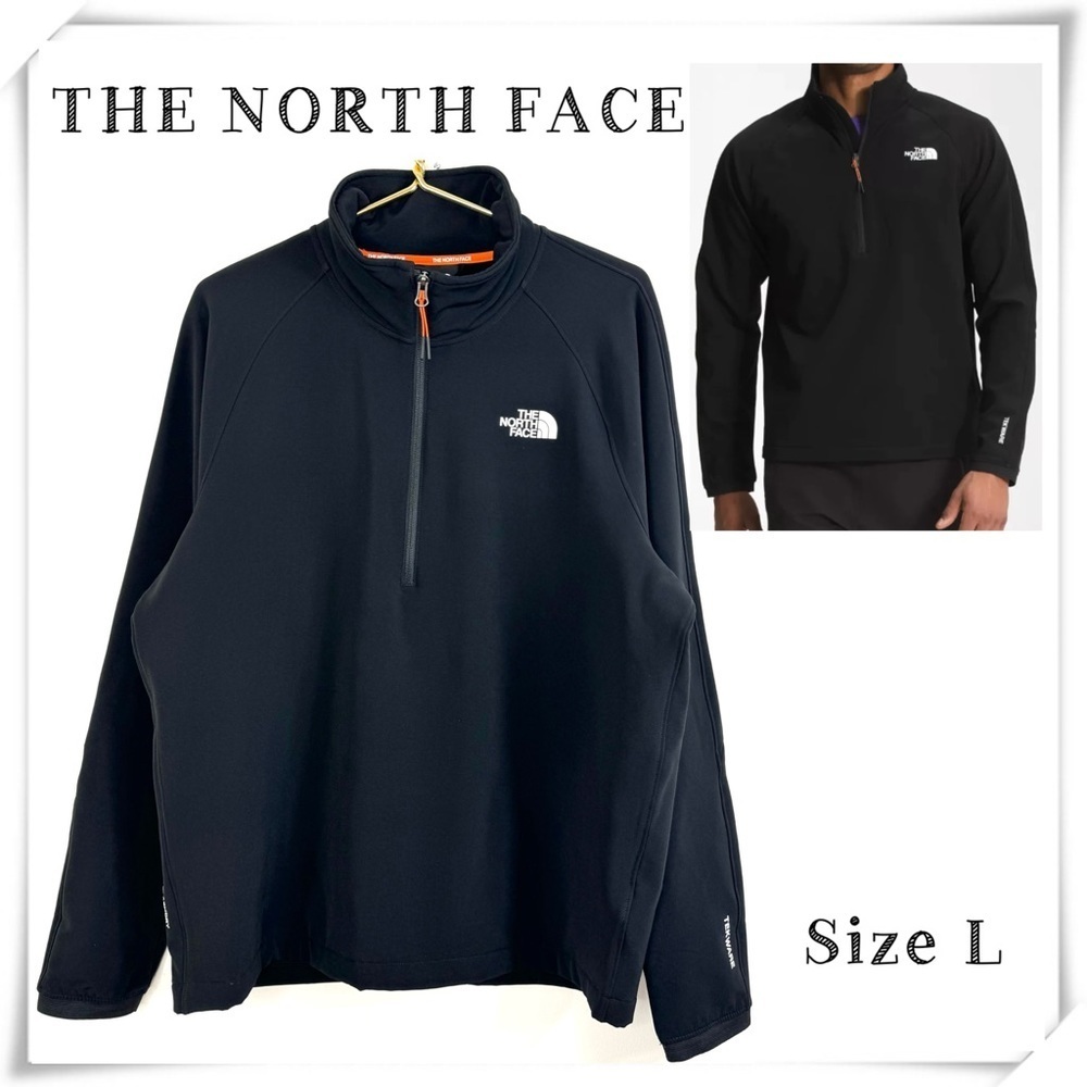 The North Face Sweatshirt with zip The North Face Tekware Fleece Black NF0A5GJW